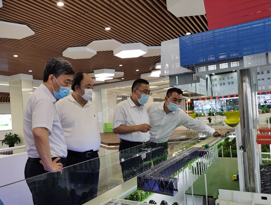 北京市副市长卢映川调研熊猫体育通州项目